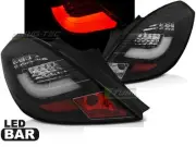 Luces traseras traseras for Opel Corsa D 3 puertas 2006-2014 negro LED BAR envío