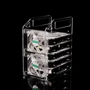 NewBee 6 Bay 3.5inch Hard Drive Bracket Hdd Acrylic Bracket Hard Disk Shelf