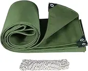 House Roof Tarp Waterproof,6.56x19.69feet All Purpose Tarps Cover - Heavy Duty Multipurpose Protective Cover, Stable Windproof Tarp Cover for Boat, Roof