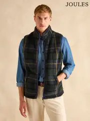 Joules Otis Navy Borg Fleece Gilet (B87275) | $150