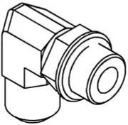 Genuine Ariens Log Splitter Fitting, Hydraulic 6801-8-8 Part# 07001535