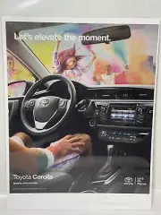 toyota corolla print ad Let’s Elevate The Moment