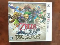 在飛比找Yahoo!奇摩拍賣優惠-【任兩件免運】【中古】3DS 薩爾達無雙 海拉魯群星集結 日