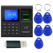 Time Attendance Machine Fingerprint Password Time Clock for Employee with5414