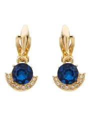 [Barcs] Nouveau Clip On Earrings in Navy