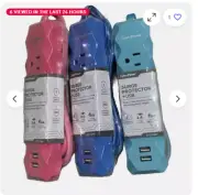 NEW CyberPower 3 ft. 3-Outlet 2-USB Surge Protector Make offer! Brand new sealed