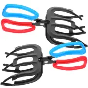 2 PCS Fish Catcher Handler Grabber Fishing Pliers Gripper Metal Control