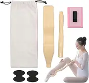 Ballet Foot Stretcher, Portable Arch Enhancer, Dance Flexibility Trainer, 27.95x2.95x2.95 inches, Includes Leg Strap, Elastic Band, Small Storage Bag, Ideal for Dancers, Gymnasts