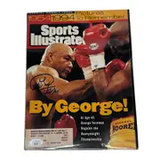 George Foreman Signed Sports Illustrated Nov 1994 JSA