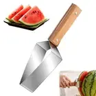 Stainless Steel Watermelon Slicer Fruit Cutters Kitchen Melon Utensil Knife AU