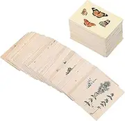 CORHAD 2Packs Vintage Memos Pretty Writing Cards for Scrapbooking Junk Journals and Practical Collection Papers
