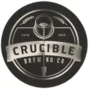 Crucible Brewing Co Beer Coaster Everett WA