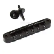 NEW Gotoh GE103B Nashville Tune-o-matic Bridge w/ Standard M4 Posts - BLACK
