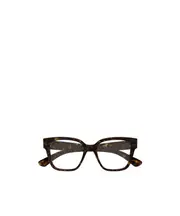 square-frame glasses 51 Brown/Havana