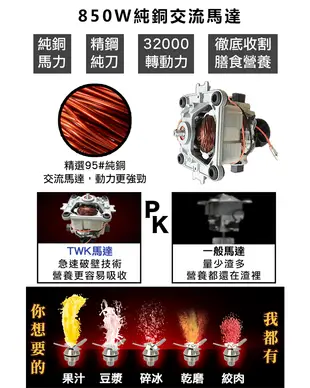 【小太陽專業調理冰沙機 TM-80】果汁機 研磨機 電動果汁機 攪拌機 冰沙機 調理機 破壁機 (6.9折)