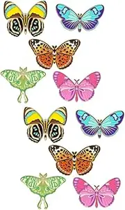 [WOFASHPURET] Butterfly Brooch Animal Brooch Pin Cute Pin Clothing Pin Butterfly Pin Beetle Jewelry Funny Brooch Badges Back Pin Cute Enamel Locking Pin for Hats Alloy