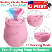 Rose Clitoris Sucking Vibrator: Tongue Clit Sucker for Intimate Play