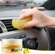 Car Cleaning Gel Dust Dirt Cleaner Slime Yellow Lemon Fragrance Cleaning Putty f