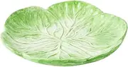 SOLUSTRE Creative Bowl Set for Boys and Girls 4pcs Ceramic Divided Plate Cartoon Chinese Cabbage Bowl
