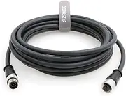 M12 A Code 8 Pin Male to Female Connector Sensor Cable High Flex Waterproof Actuator Cable for Cognex in-Sight Vision System Industrial Camera Automation Device Network (20m)