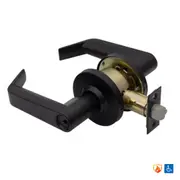 Zanda Phoenix Commercial Lever Storeroom Set 70mm Backset Matt Black 11024.BLK