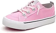 [EasyStar] Girls and Boys Slip-On Elastic Lace Shoes Sneaker for Toddler Little Kid