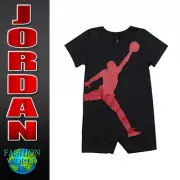 Nike Air Jordan Jumpman Baby Boys Romper Size 3 Months Black/Red NEW