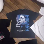 Nirvana Kurt Kobain Vintage Shirt 1999 Y2K Nirvana