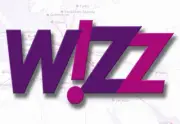 Wizz Airlines Logo Handmade 3.25" x 2.25" Fridge Magnet (LM14141)