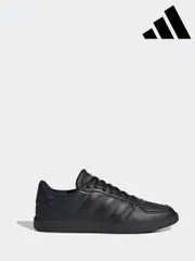 adidas Black Dark Breaknet Sleek Trainers (K96731) | $104