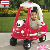 在飛比找蝦皮購物優惠-娃娃國【美國Little Tikes 消防警車】幼兒腳行車.