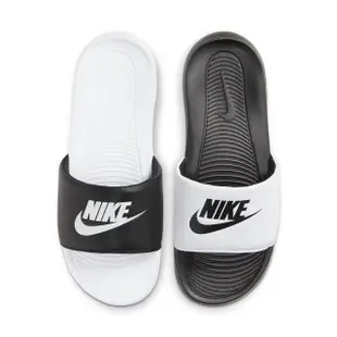 【NIKE 耐吉】拖鞋 男鞋 運動 VICTORI ONE SLIDE MIX 黑白 DD0234-100