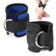 Ankle Strap D-ring Thigh Leg Pulley Gym Weight Lifting Multi Cable Attachme_SG