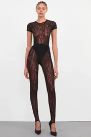 LACE STIRRUP LEGGING