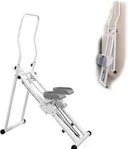 Resistance Stair Steppers, Foldable Stair Climber for Exercise, Height Adjustable Steppers with Handles,Suitable for Men's and Women's Home Gyms, Full Body Workouts, Aerobic Training