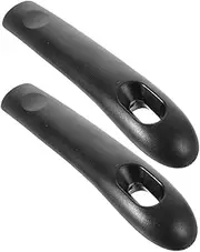 Toyvian 2pcs Ergonomic Replacement Pot Handle Scald Design for Frying Pans and Saucepans Convenient Detachable Grip for Outdoor and Kitchen Use Durable and Comfortable