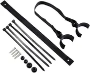 LALADEFIEE 1 Set Motorcycle Rescue Strap Durable Tie Down Straps with Zip Ties for Vehicle Safe and Reliable for Motorbike Transport and Outdoor Use