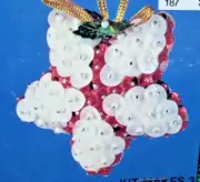 Walco Holiday HOLIDAY STAR Vintage Sequin Bead Christmas Ornament Craft Kit