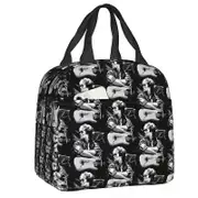 a1507 Viktor Tsoi Guitar Insulated Lunch Bags Rusian Rock Kino Resuable Lunch Tote for School Office Food Box sz16
