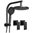 Cefito WELS 9'' Rain Shower Head Taps Round Handheld High Pressure Wal