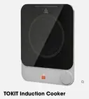 Induction Cooktop Portable 9 Power Setting Automatic Pot Detection 2100W-Grey