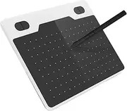 10moons T503 Digital Art Graphics Drawing Tablet 6 x3.9 inches Ultralight Art Creation Sketch with Battery-free Stylus 8 Pen Nibs 8192 Levels Pressure 4 Express Kys Compatible with Windows And