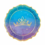 Disney Princess Once Upon A Time Small Paper Plates (Pack of 8)