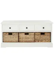 Safavieh Damien 3-Drawer Storage Bench