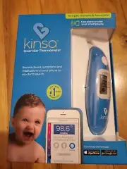 New Kinsa Bluetooth Smart Ear Thermometer!
