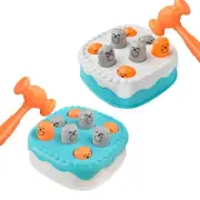 Whack Mole Game Toys Educational Interactive Pounding Toys with Hammer