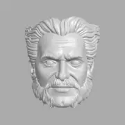 Cavillrine Deadpool3 v1 custom head for Marvel Legends & other action figure