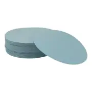 Sandpaper Round 180x180mm 4000 Grit 50 Pcs Black Hook & Loop Sanding Sheets