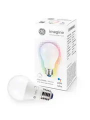 GE Imagine Sync 8W ES RGB LED Dimmable A60 Smart Globe