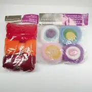 Wool Roving Lot of 2 Pks Multi Colors Needle Felting Dimensions Wool Felting